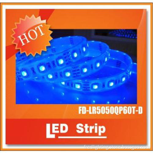 RGB SMD5050 Waterproof LED Rope Light CE RoHS Achieved LED Strips